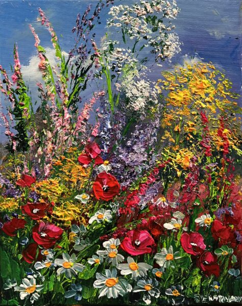 Midsummer Chorus - a painting by Pentti Vainio