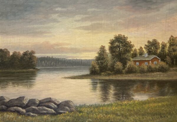 Stillwater Retreat - a painting by European school (XX)