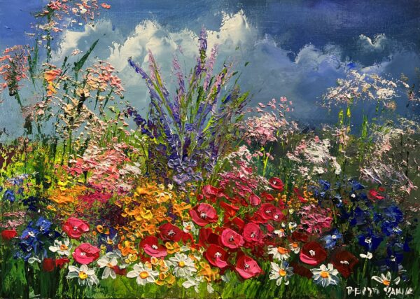 Poppy Sonata - a painting by Pentti Vainio