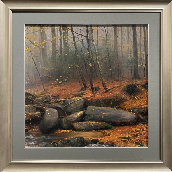 Autumn Silence - a painting by Vladimir Vilenchyts