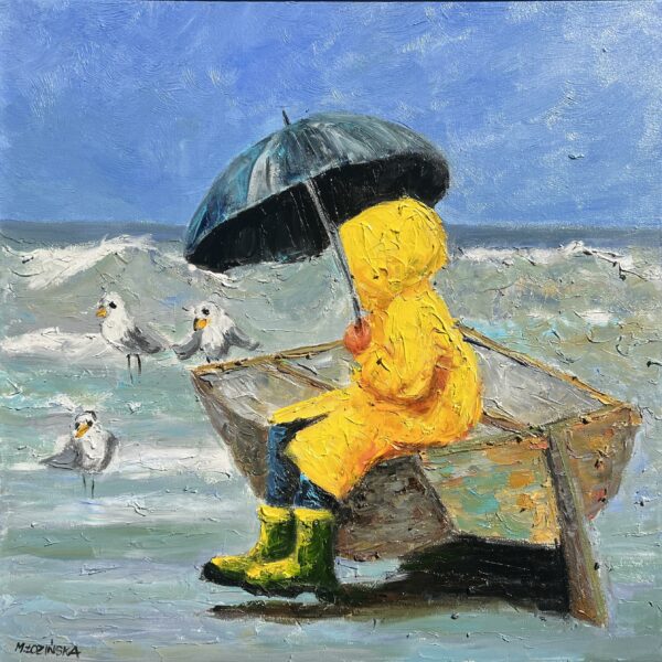 Coastal Reverie - a painting by Marlena Lozinska