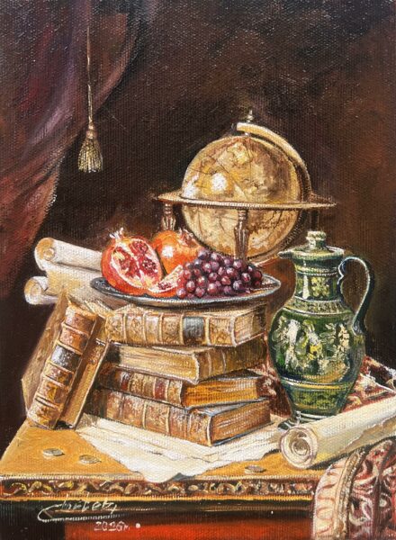 Green Jug - a painting by Zbigniew Cortez Zając
