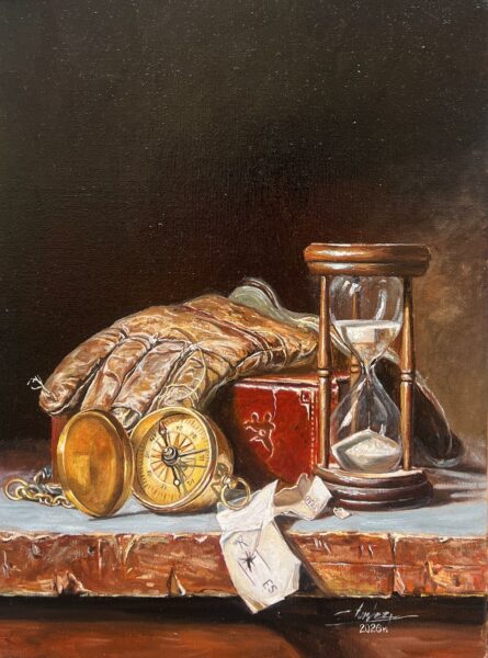 Compass - a painting by Zbigniew Cortez Zając