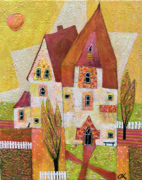 Honeyed Abode - a painting by Olga Kost
