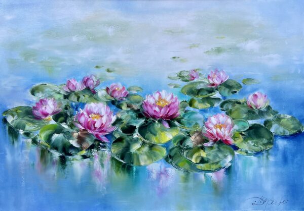 Petal Chorus - a painting by Danuta Mazurkiewicz